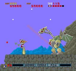 une photo d'Ã©cran de Psycho-Nics Oscar sur Arcade